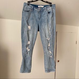 Torrid | Light Blue Cropped Denim Pants